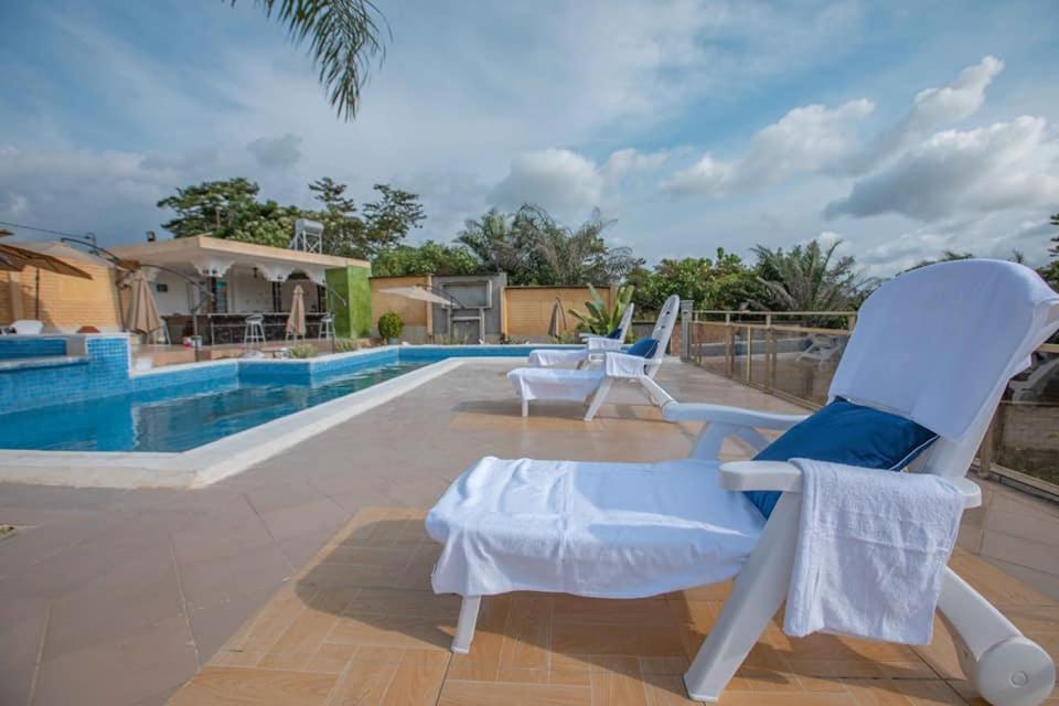 Mont Bleu Hotel Libreville Exterior foto